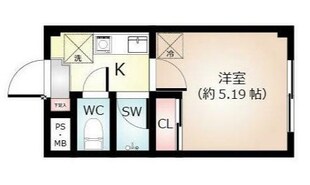 プラザドゥコルテの物件間取画像